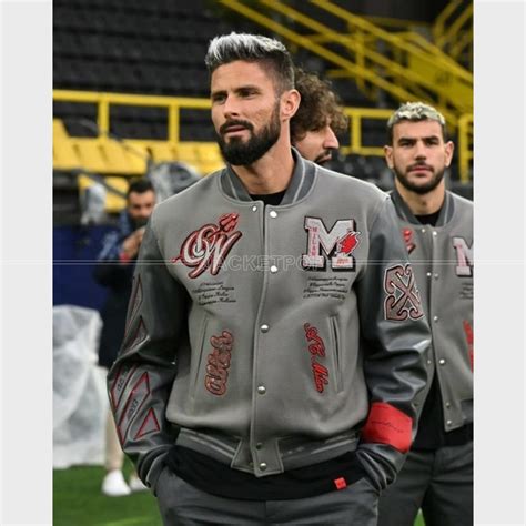 A.C. Milan varsity jacket